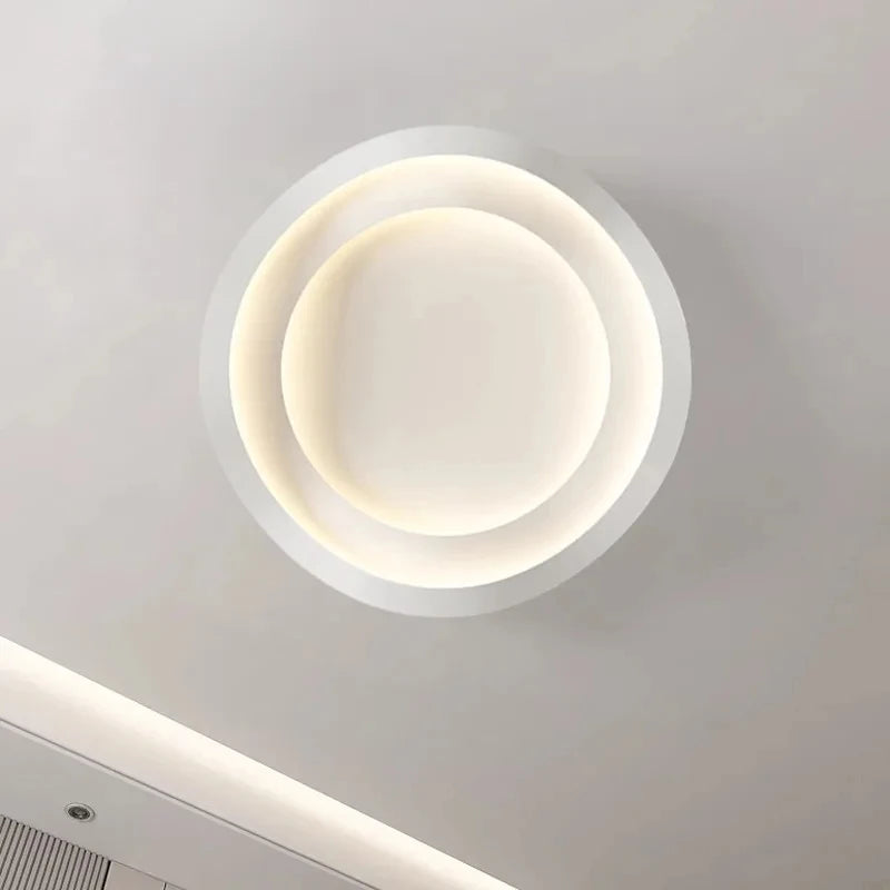 luminaire blanc moderne rideau fenetre chambre lumière led abs acrylique
