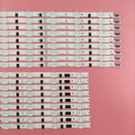 bandes led rétroéclairage téléviseur blanc clips modernes fixations led