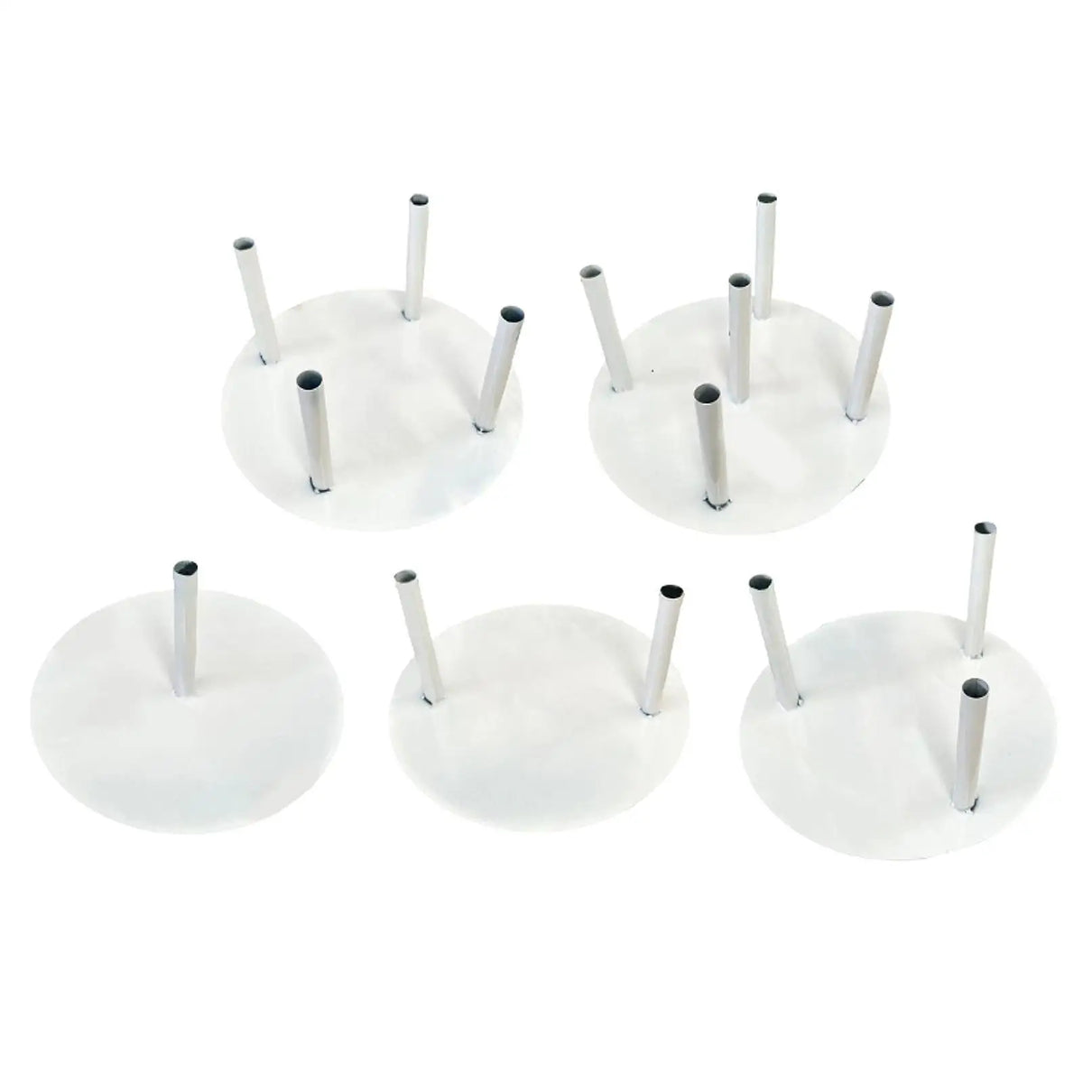 Support fleurs blanc moderne mariage sans marques visible diamètre 20cm