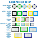 grilles cuisson silicone vert bleu jaune maille fine moderne adhésif 20cm rond 11x85cm