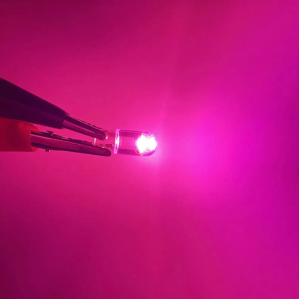 ampoules led blanc bleu rouge vert jaune transparentes modernes 12v 24v 50pcs