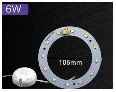 anneau lumineux led bleu clair 11cm 15.5cm 20cm 24.5cm 32.4cm 36cm led diodes smd