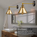 Applique murale orientable style loft