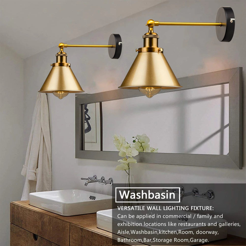Applique murale orientable style loft