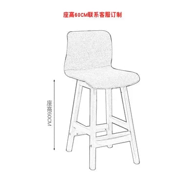 tabouret bar moderne simili cuir noir vert marron gris maison reception commercial