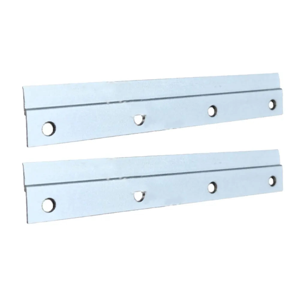supports muraux modernes noirs clips vis plaques fixation suspension cadre miroir minimaliste fixations incluses