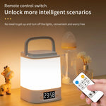 lampe portable rechargeable veilleuse télécommande gris blanc protection yeux chambre enfant sommeil