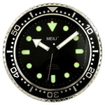 horloge murale quartz numérique moderne salon décoration montre murale antique motif abstrait face unique