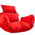 fauteuil suspendu moderne coussins orange vert jaune rouge beige polyester coton respirant fixations