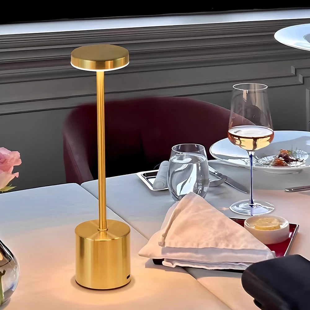 lampe table or rechargeable usb gradation continue tactile couleurs moderne veilleuse chambre décoration