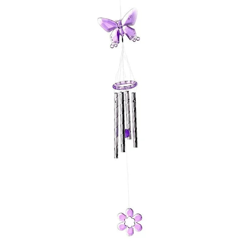 cloche vent ange doré rouge métal brillant traditionnelextérieur cloches fixé chaînes
