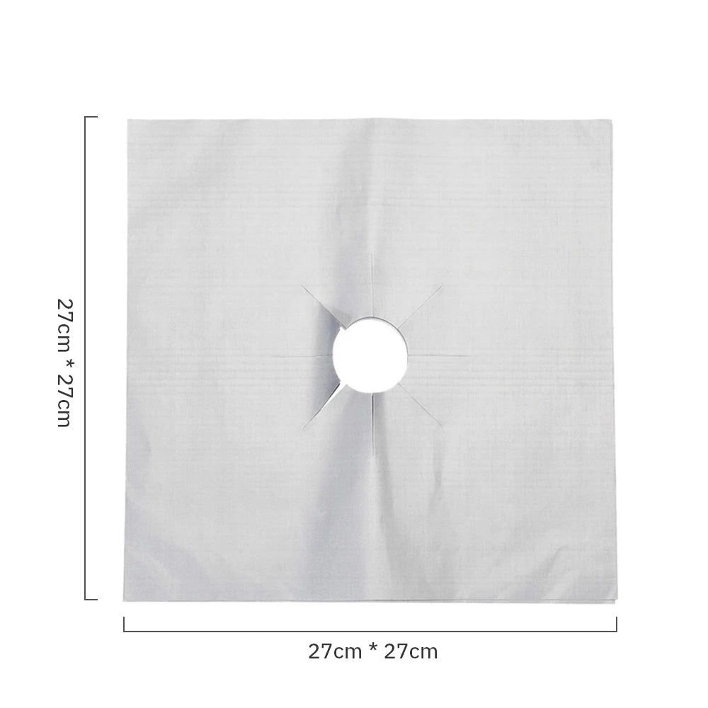 protège plaque cuisinière adhésif moderne noir respectueux environnement 27cm 27cm