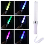 bâton lumineux led blanc rose vert bleu violet portable ambiancé créatif moderne élégant fêtes