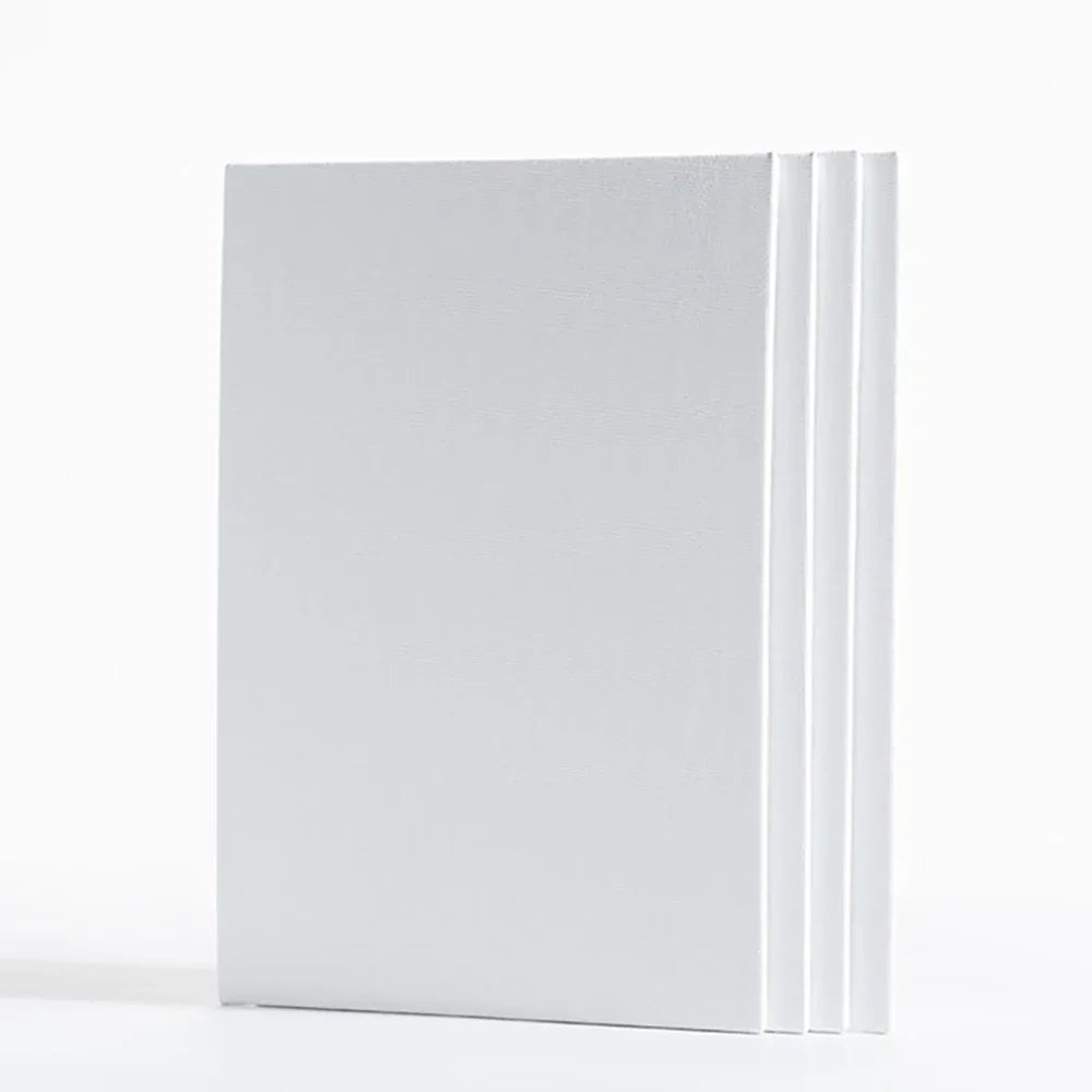 toiles peinture acrylique blanc lisses modernes 10x10cm 13x18cm 20x20cm 30x30cm 40x40cm