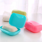 boîtes savon plastique vert rose bleu opaques modernes sans fuite intérieur texturé