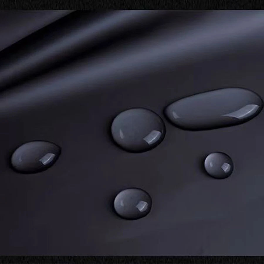 couvre lit noir satiné imperméable pvc moderne élégant facile nettoyer 130x220cm 160x220cm 200x220cm 100x130cm