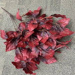 bouquet roses artificielles feuilles modernes décoration intérieure extérieur anniversaire mariage valentin chrismas minimaliste