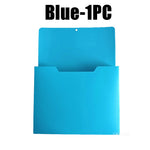 porte documents magnétiques orange bleu clair vert jaune modernes pratique sans perçage