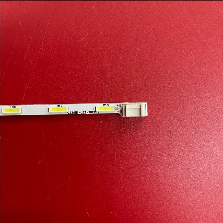 barre lumineuse led blanc rouge 18 leds 305mm 3v industrielle connecteur eléctrique