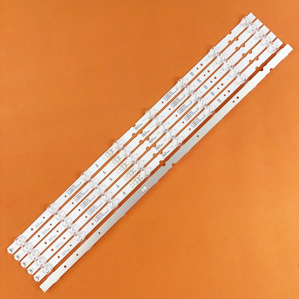 bandes rétroéclairage led blanc modernes clips téléviseur 110 240v 8led aluminium 65pouces