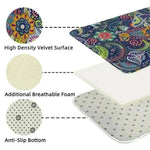tapis jeu enfants moderne motifs géométriques couleurs multiples utilisation maison extérieur