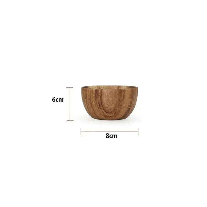 bol bois marron rayures naturelles traditionnel sans fixation durable cuisine