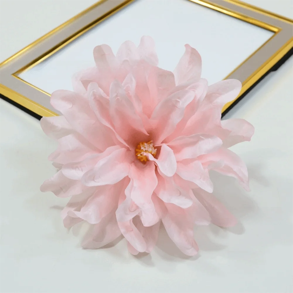 fleurs artificielles rouge bleu beige blanc orange rose violet modernes décoration intérieure boîte 15cm
