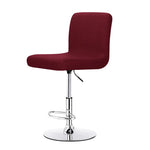housse chaise tissu géométrique moderne gris poignée serrage chaise banquêt mariageôtel plage