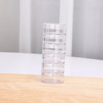 présentoir bijoux rotatif transparent moderne coffret organisation boîte bijoux femme rangement lisse opaque