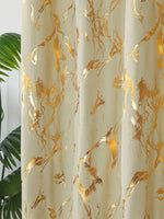 rideaux moderne motif doré abstraits polyester européen français chambre salonhôtel