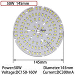 plaque led moderne 50w 70w 100w blanc diodes smd5730 pcb driver aluminium