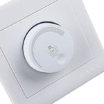 interrupteur éclairage blanc moderne réglable luminosité 15w 80w abs certification brightness controller