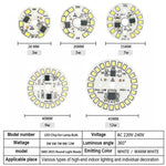 ampoule led 3w 5w 7w 9w 12w blanc chaud cold white smd 2835
