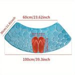 tapis bain moderne rouge texture serpent antidérapant durable salon bain absorbant blanc beige bleu