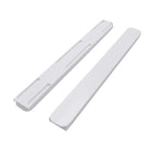 accessoires rangement blanc glissière coulissant étagère placard utilitaire