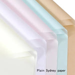 papier soie blanc rose vert jaune rouge uni opaque simple mariage anniversaire cadeau fête