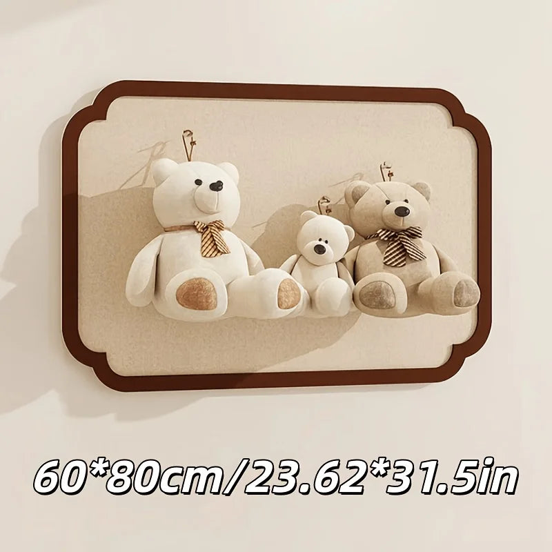 tableau pines texture beige classique clips mural affichage bulletins opacité moderne
