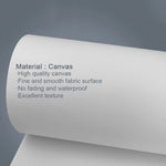 impression toile paysage montagneux moderne rectangle vertical blanc sans cadre affiche d'art décoration murale