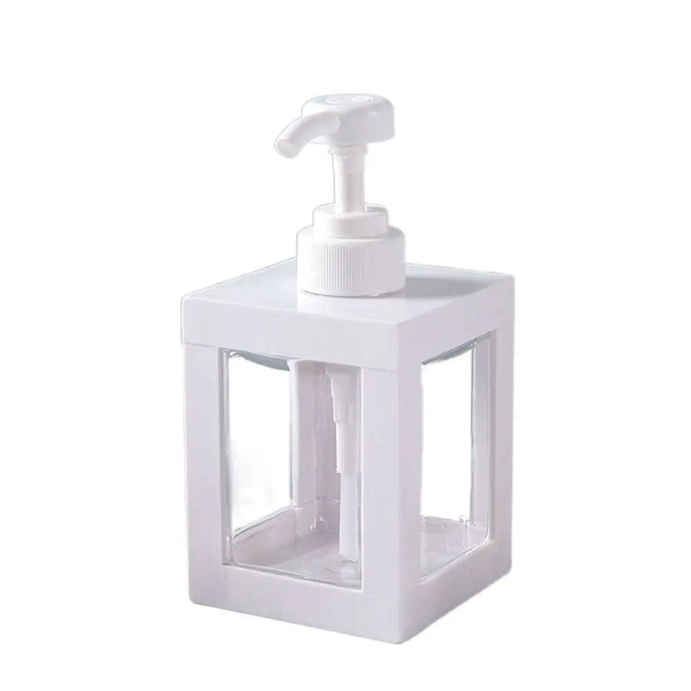distributeur savon liquide orange noir blanc transparent moderne minimaliste 500ml 750ml 1000ml Pompe rechargeable