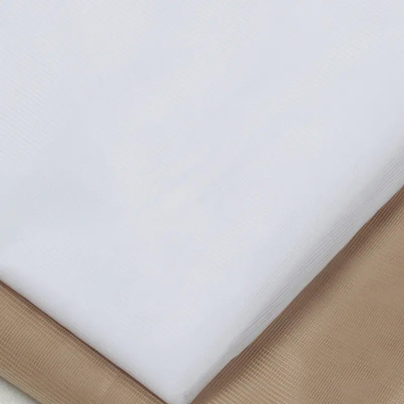 tissu polyester maille fine transparent beige noir blanc corset élégant costume spectacle scène