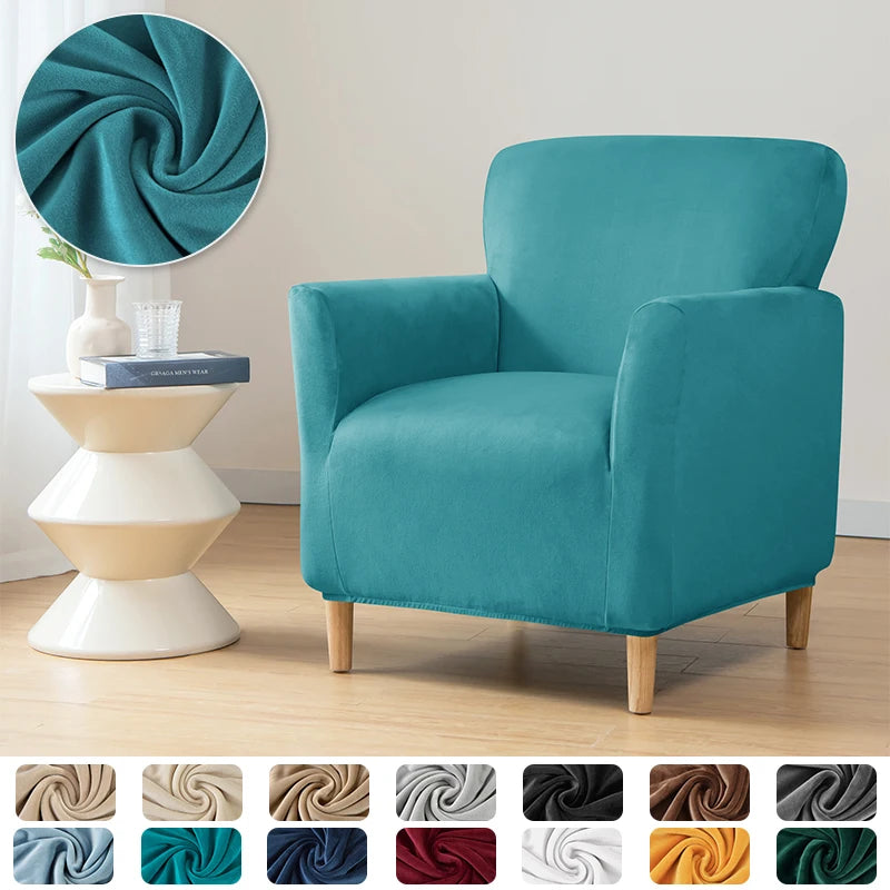 fauteuil moderne velours gris jaune beige turquois lavable salon chambre printemps été