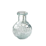 vase transparent gravé classique décoration intérieure plante hydroponique maison festive