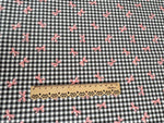 tissu popeline coton biodegradable 160x50cm moderne rayures diagonales points nœuds blanc bleu rose vert