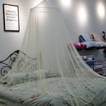 filet lit moustiquaire suspendu dôme moderne transparent coussin oreiller décoratif