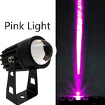 projecteur led extérieur moderne 12w 9w 5w rgb télécommande ip65 clips noir