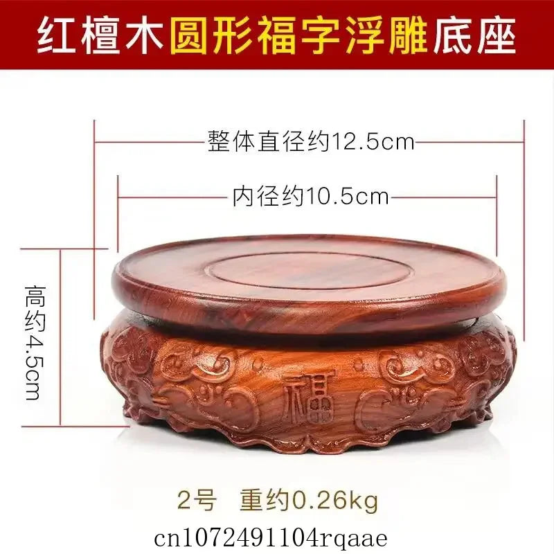 support décoratif bois sculpté socle piédestal figurine vase théière décoration intérieur classique