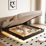 lit moderne bois noir tissu cuir véritable 180x200cm tête lit matelas