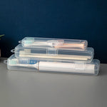 boîte rangement portable transparente clips respectueuse environnement utilisation multiple moderne pratique