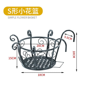 bac fleurs suspendu moderne spirale doré clips noir assemblage métalextérieurintérieurDecorationJardinPlantesSucculentes