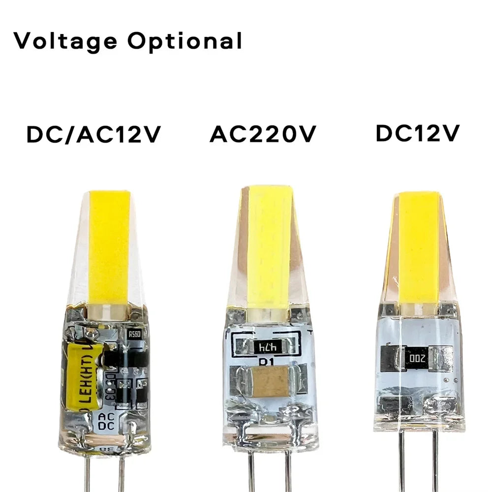 Ampoule LED G4 6W 249 lumens 2700K 6500K transparente jaune salon moderne